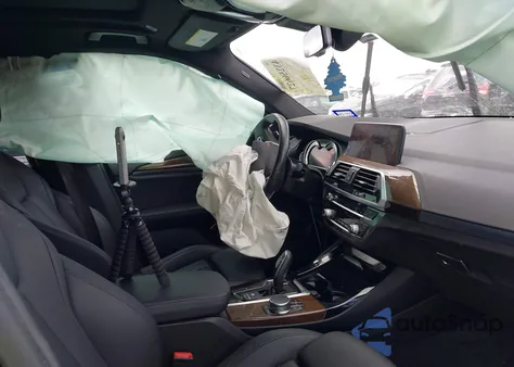 2019 BMW X3 Sdrive30I из США, поврежденный, VIN 5UXTR7C56KLR49846